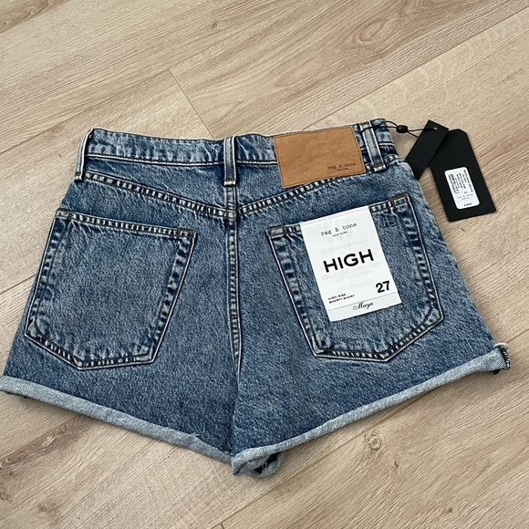 Rag & Bone High-rise Jean Shorts - Picture 5 of 9